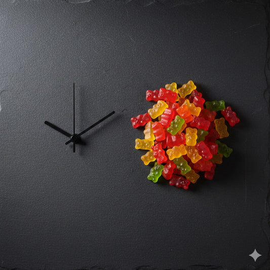 Durée effets edibles THC gummies - SmokeBoxShop