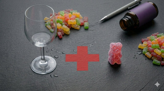 Edibles THC alcool mélange risques contre-indication SmokeBoxShop