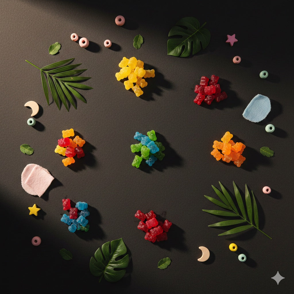 Guide dosage gummies THC débutant - SmokeBoxShop