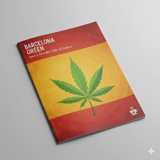 Légalisation du cannabis en Espagne 2025 – feuille de cannabis et drapeau espagnol