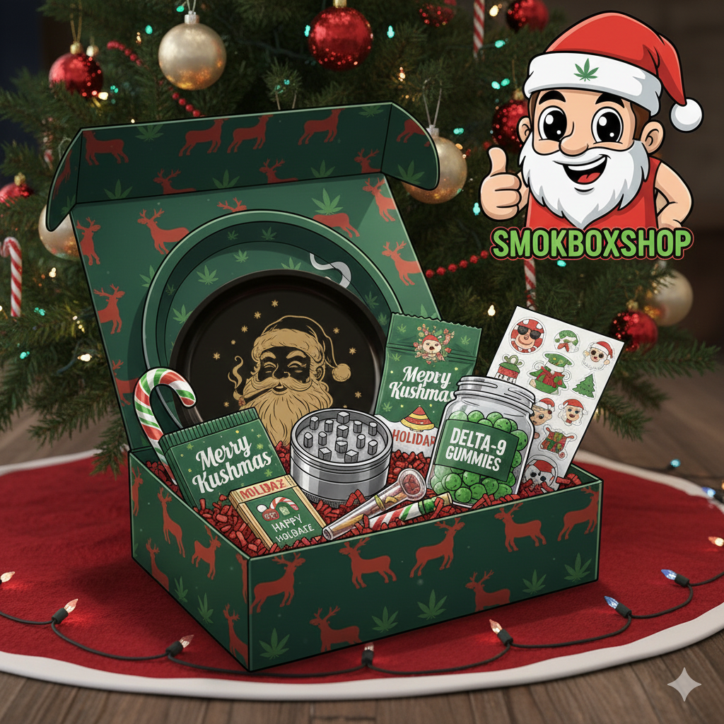 Xmas Box Smokeboxshop – meilleur coffret cadeau fumeur Noël 2024