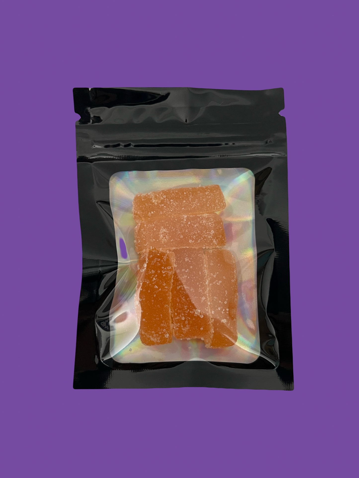 Gummies Delta-9 THC 10mg Orange (x5 Bonbons) - Face Avant SmokeBoxShop