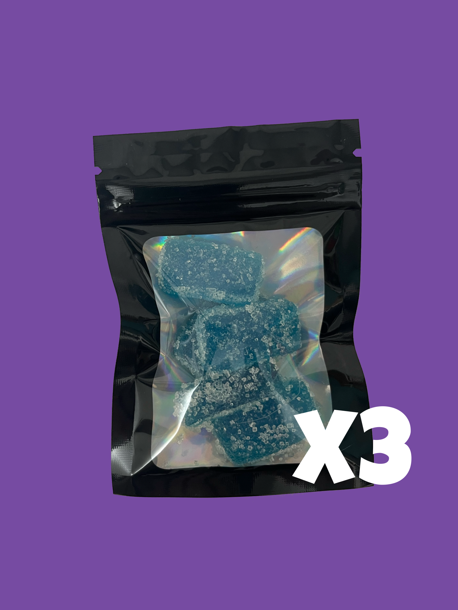 Lot Économique x3 - Gummies Delta-9 THC 10mg Myrtille - SmokeBoxShop