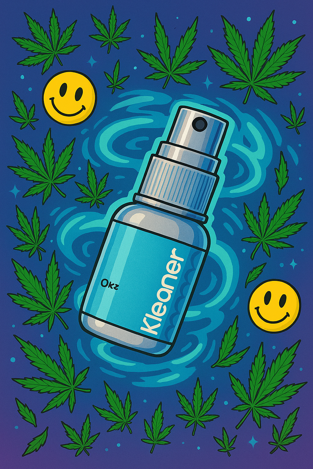 Spray Kleaner 30ML – Flacon anti-THC et anti-toxines, format nomade